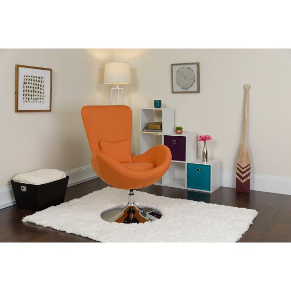 Flash Furniture Egg Series Reception-Lounge-Side Chair