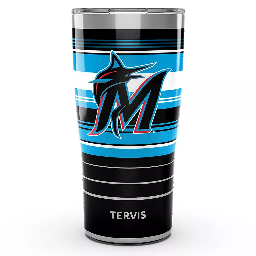 Tervis Miami Marlins 20oz. Hype Stripe Stainless Steel Tumbler