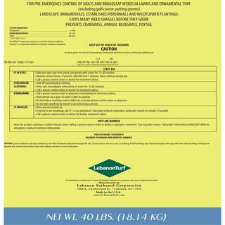 LEBANON 40 lbs. Prodiamine 0.58G Biodac Crabgrass Preventer (25-Bags500000 sq. ft.Pallet) 2242210