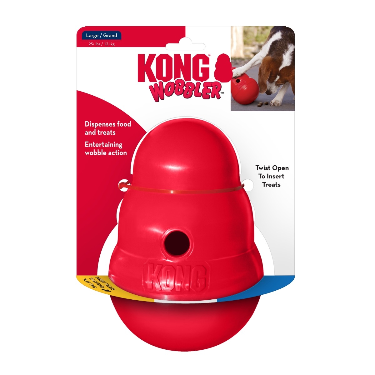 KONG Large Wobbler - Dog Toy