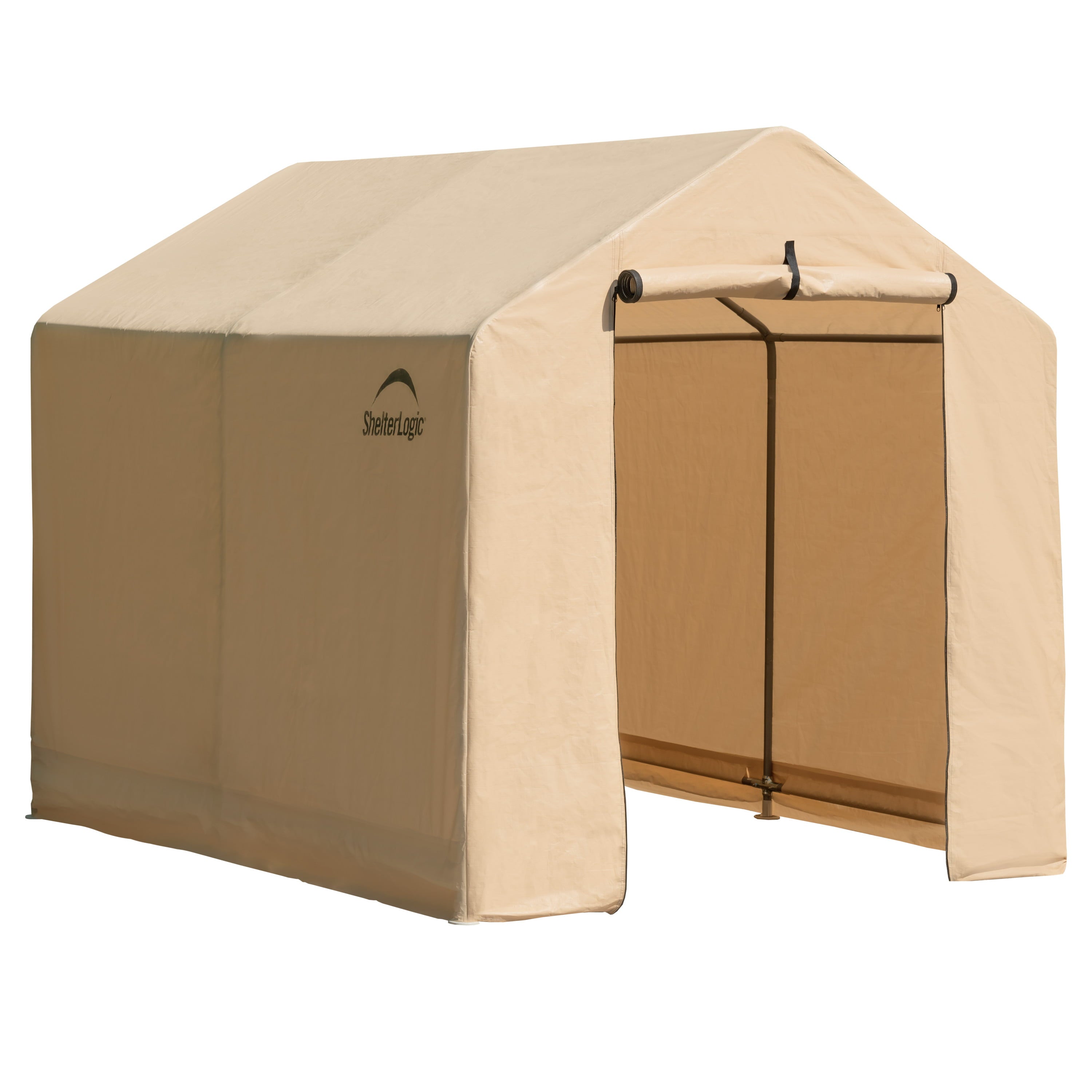 ShelterLogic 6'x8'x6'6" Storage Shed-in-a-Box, Polyethylene