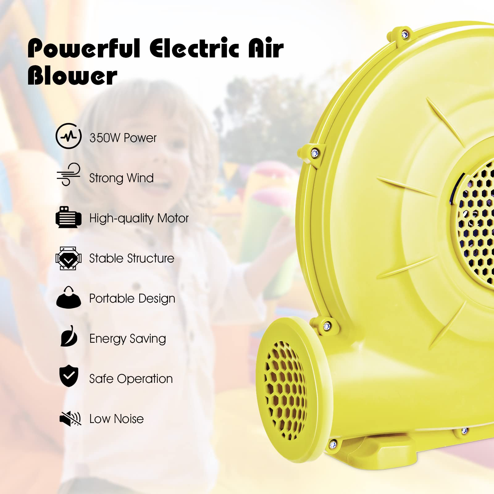 Air Blower, Pump Fan Commercial Inflatable Bouncer Blower