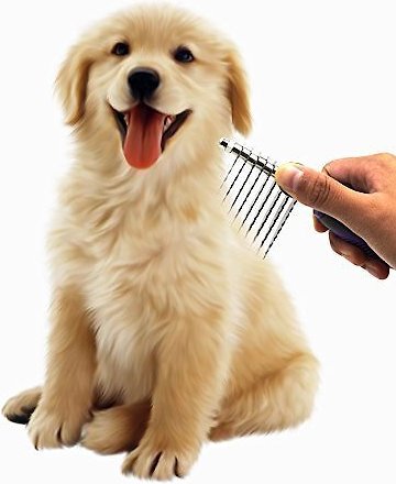 Hertzko Long Blade Dog and Cat Dematting Comb