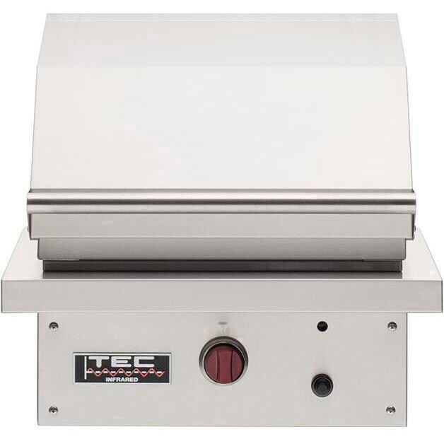 TEC Patio FR 26-Inch Built-In Infrared Natural Gas Grill W/ Red Knobs