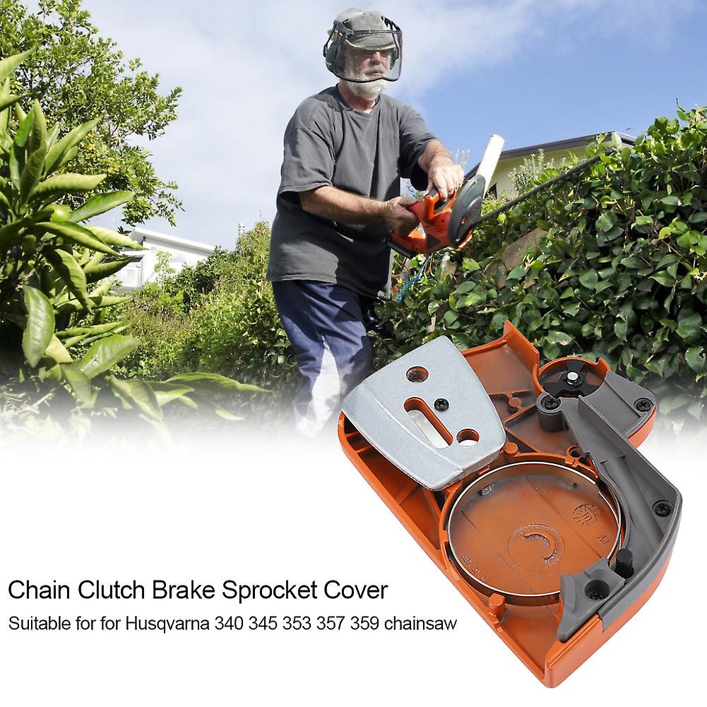 Chain Clutch Brake Sprocket Cover Fit For Husqvarna 340 345 353 357 359 Chainsaw