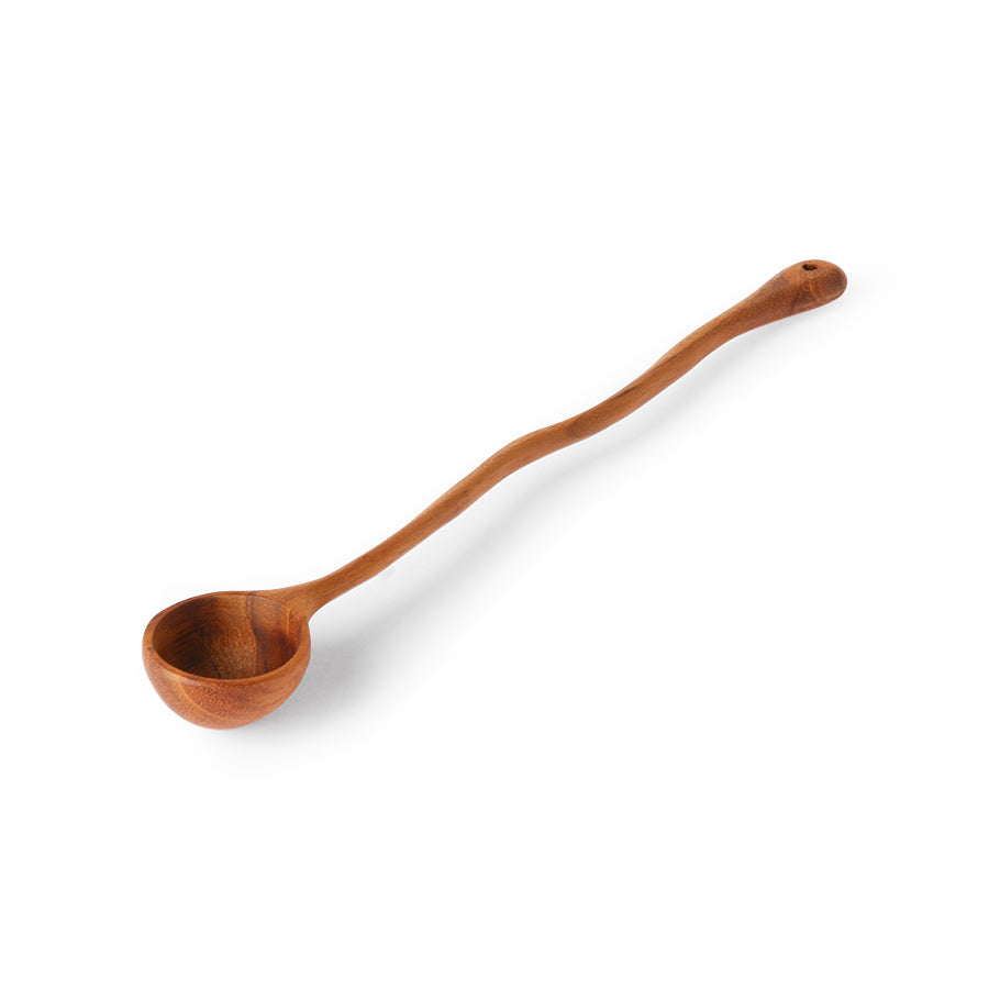 Wooden scoop spoon organic