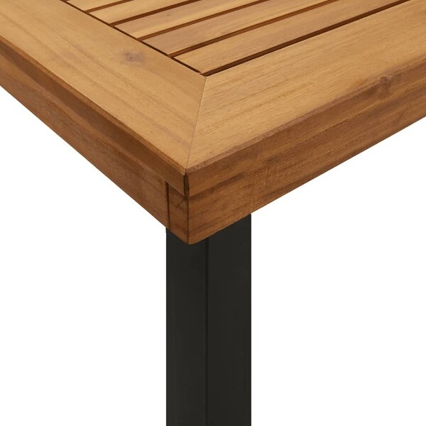 vidaXL Patio Table multisize Solid Wood Acacia