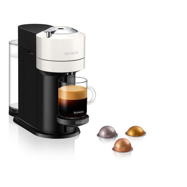 Nespresso Vertuo Next Coffee Maker And Espresso Machine Bundle By Delonghi Gray