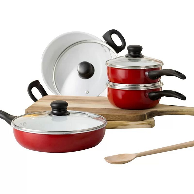 8 Piece Petite Non-Stick Aluminum Cookware Set