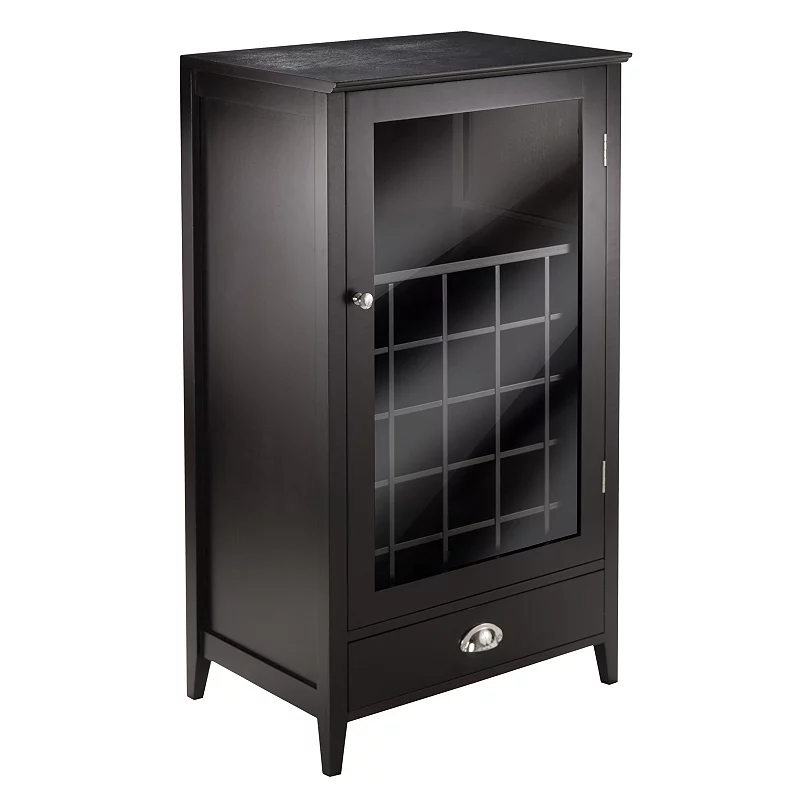 Winsome Bordeaux 25-Bottle Wine Cabinet