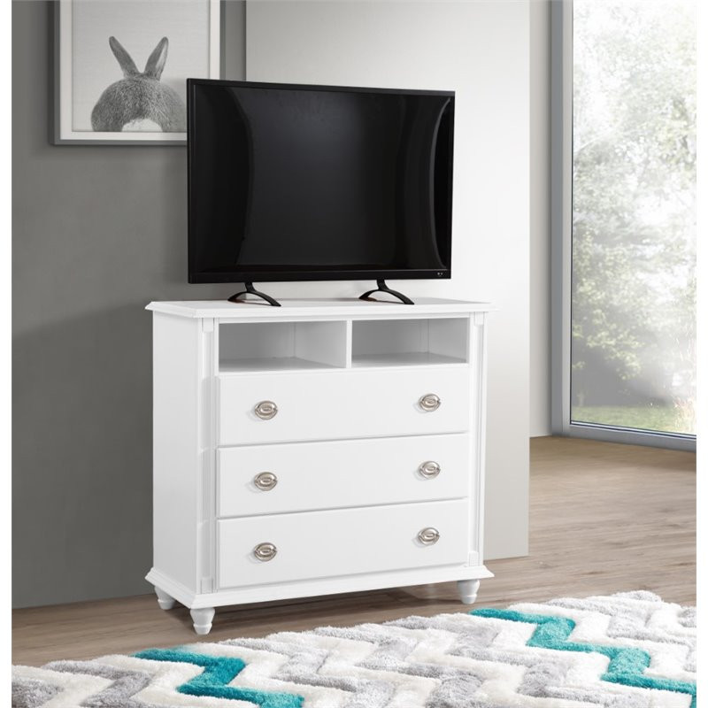 Cypress Media Chest   Traditional   Entertainment Centers And Tv Stands   by Homesquare  Houzz