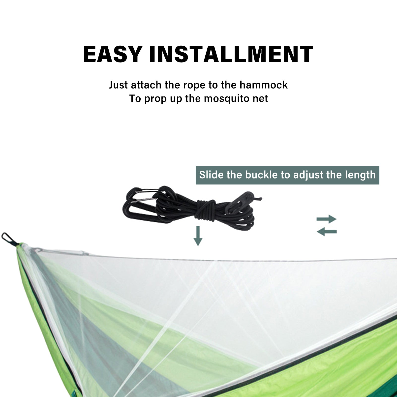 Moobody Outdoors Hammock with Mosquito Net 300Kg Load Capacity Easy Installment Portable Hammock for Camping Picnic Outdoors