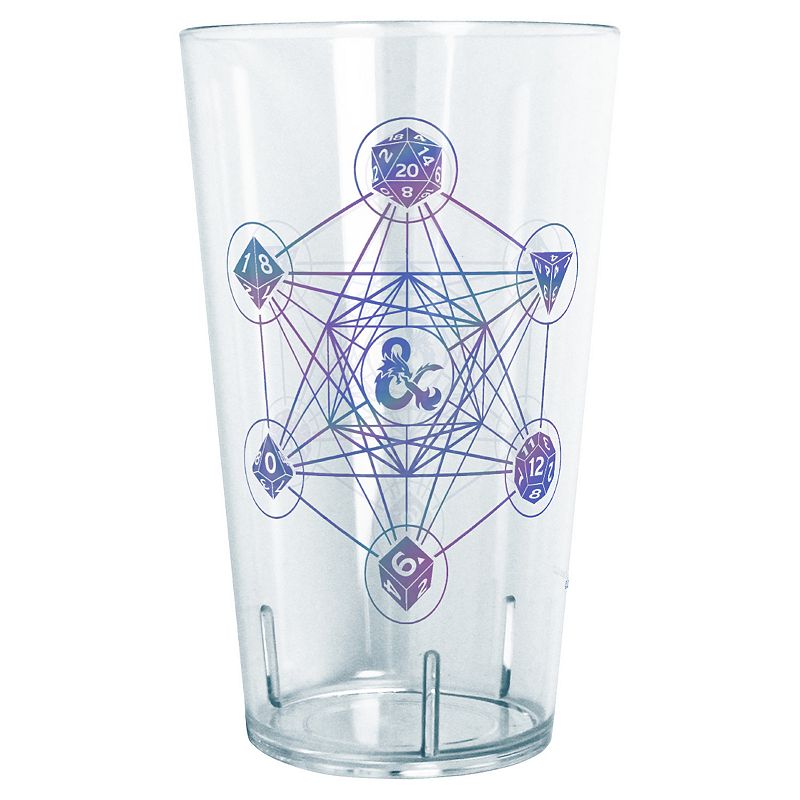 Dungeons and Dragons 6 Dice Holographic 24-oz. Tritan Tumbler