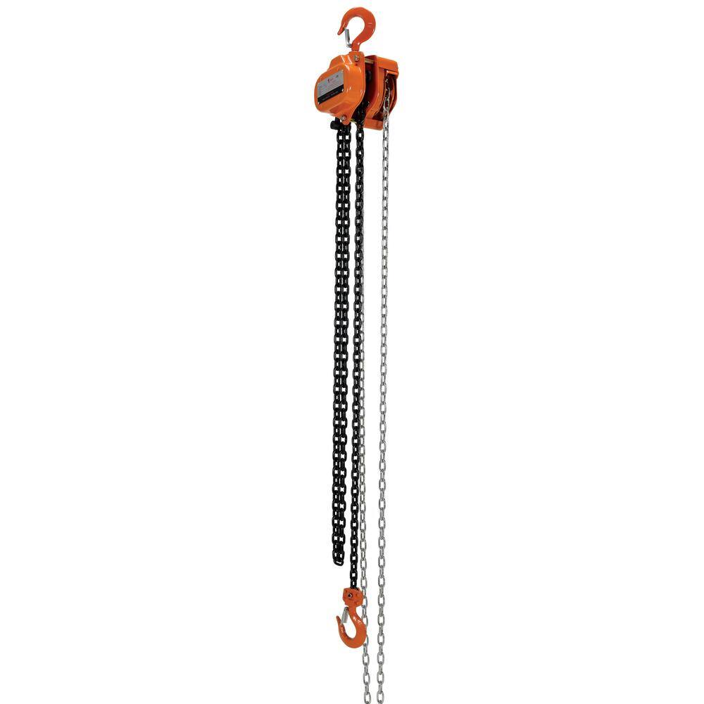 Vestil 2000 lbs. Capacity 10 ft. Professional Chain Hoist PHCH-2-10