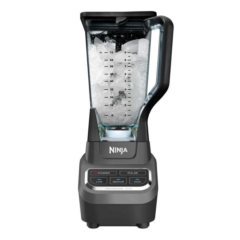 NINJA Professional Blender 72 oz. 3 Speed 1000-Watt Black Blender (BL610) BL610