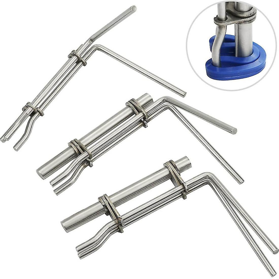 3 Pcs Hydraulic U-cup Seal Twistor Installation Tool Kit Applicable To Internal Flexible Seal Insta