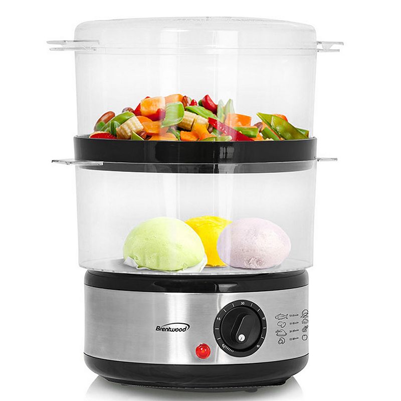 Brentwood 2 Tier 5 Quart Food Steamer