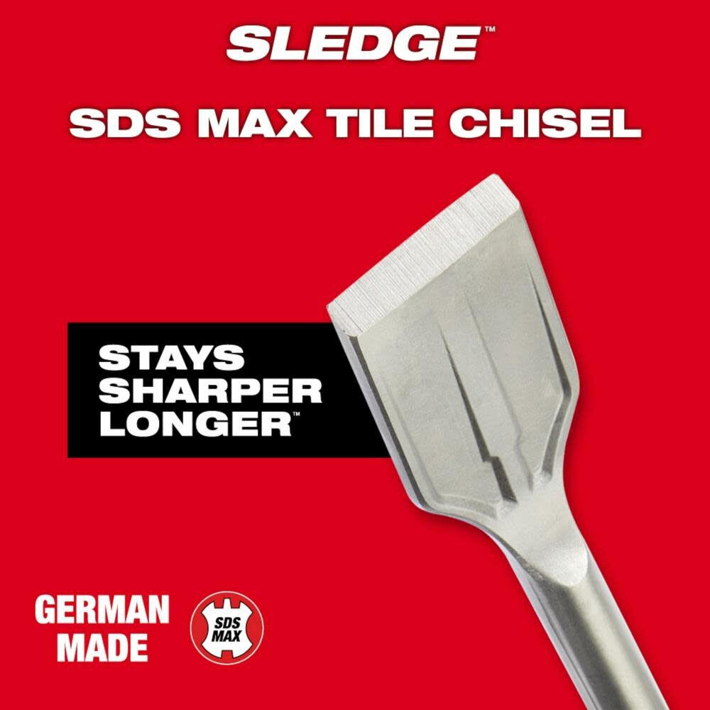 MW SDS-Max 2 in. x 15 in. Tile Chisel 48-62-4258 from MW