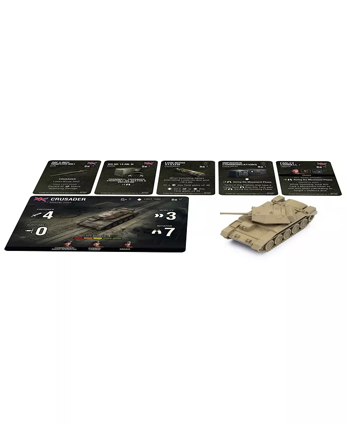 Gale Force Nine World of Tanks British Crusader Expansion Miniatures Game