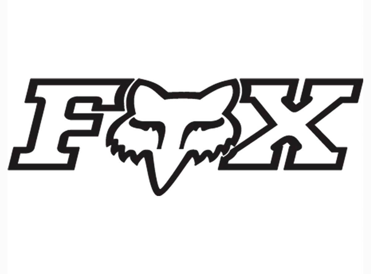 Fox Racing Foxhead X TDC Sticker - 10