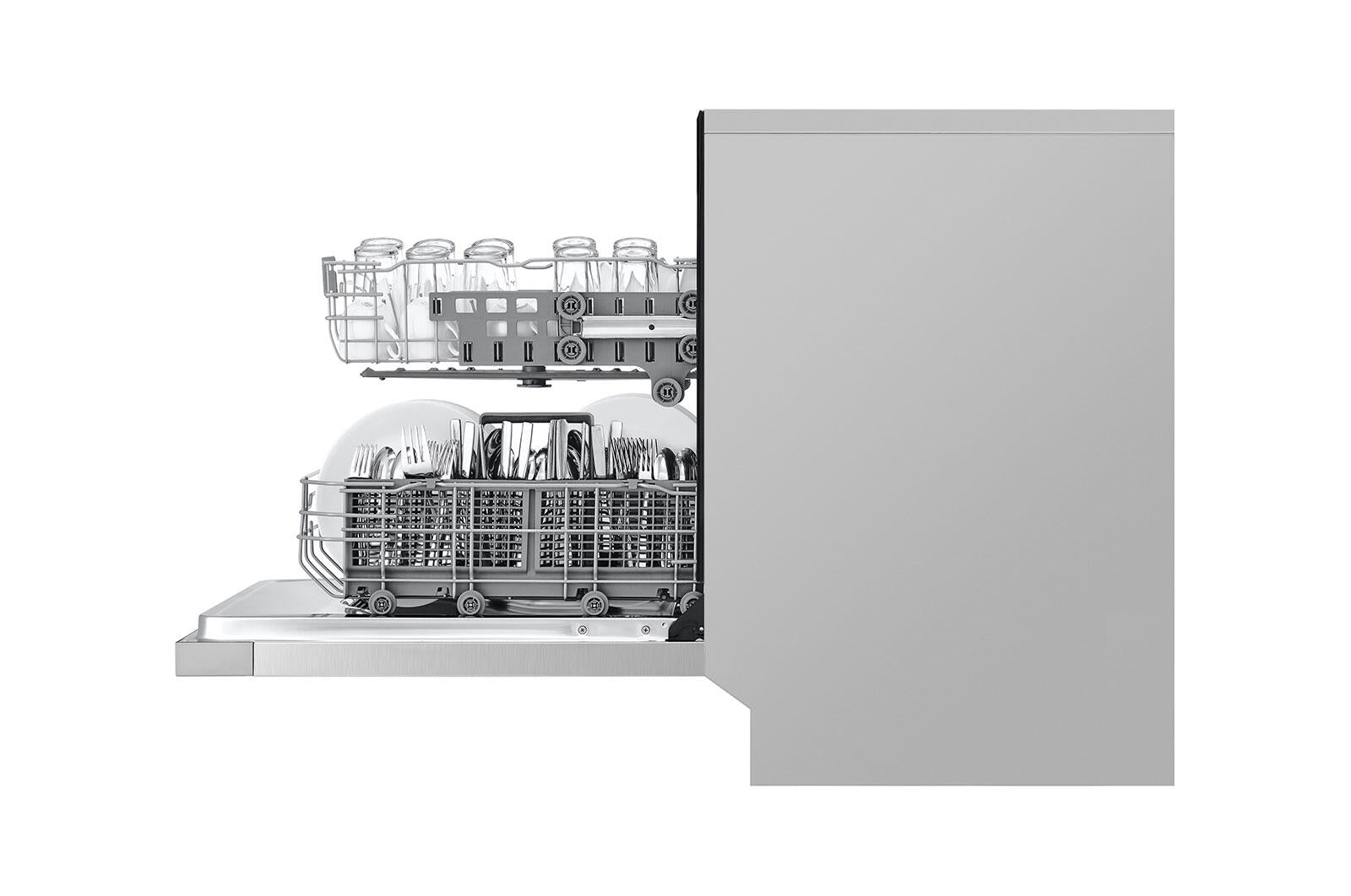 Lg LDFN3432T Front Control Dishwasher With Quadwash™