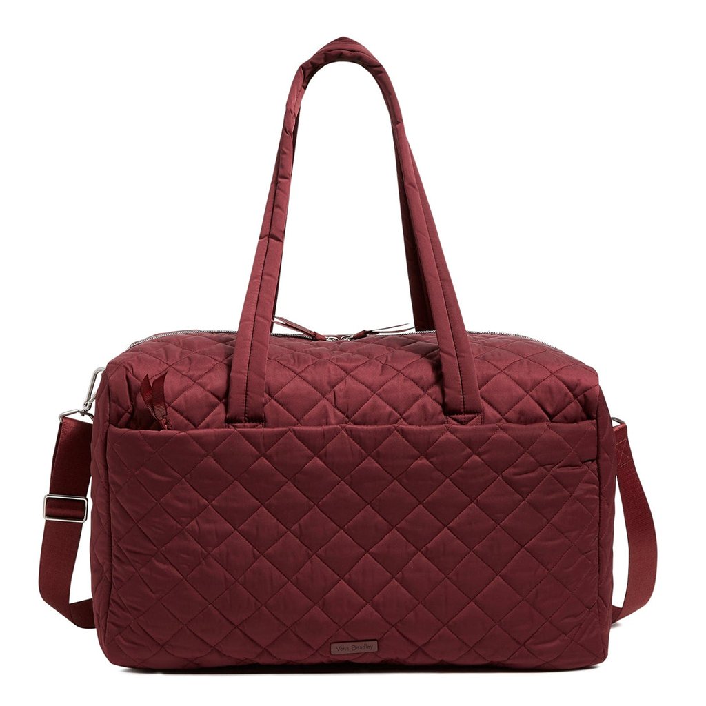 Vera Bradley  Large Travel Duffel Bag in Raisin