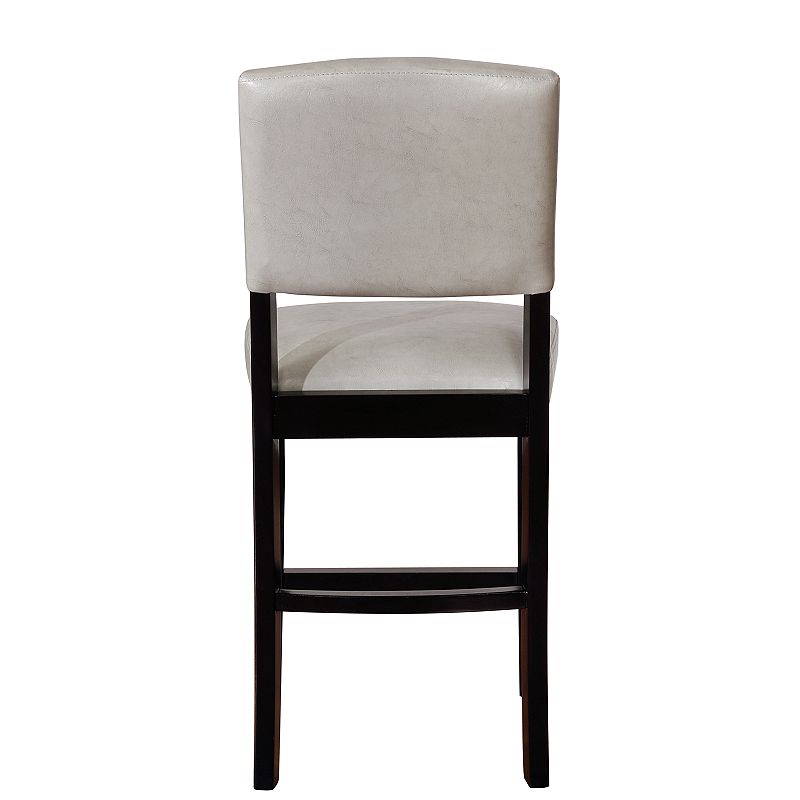 Linon Monaco Gray Counter Stool