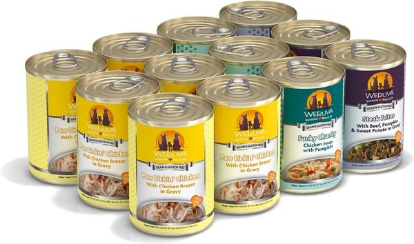 Weruva No Ruff Days Variety Pack Grain-Free Canned Dog Food