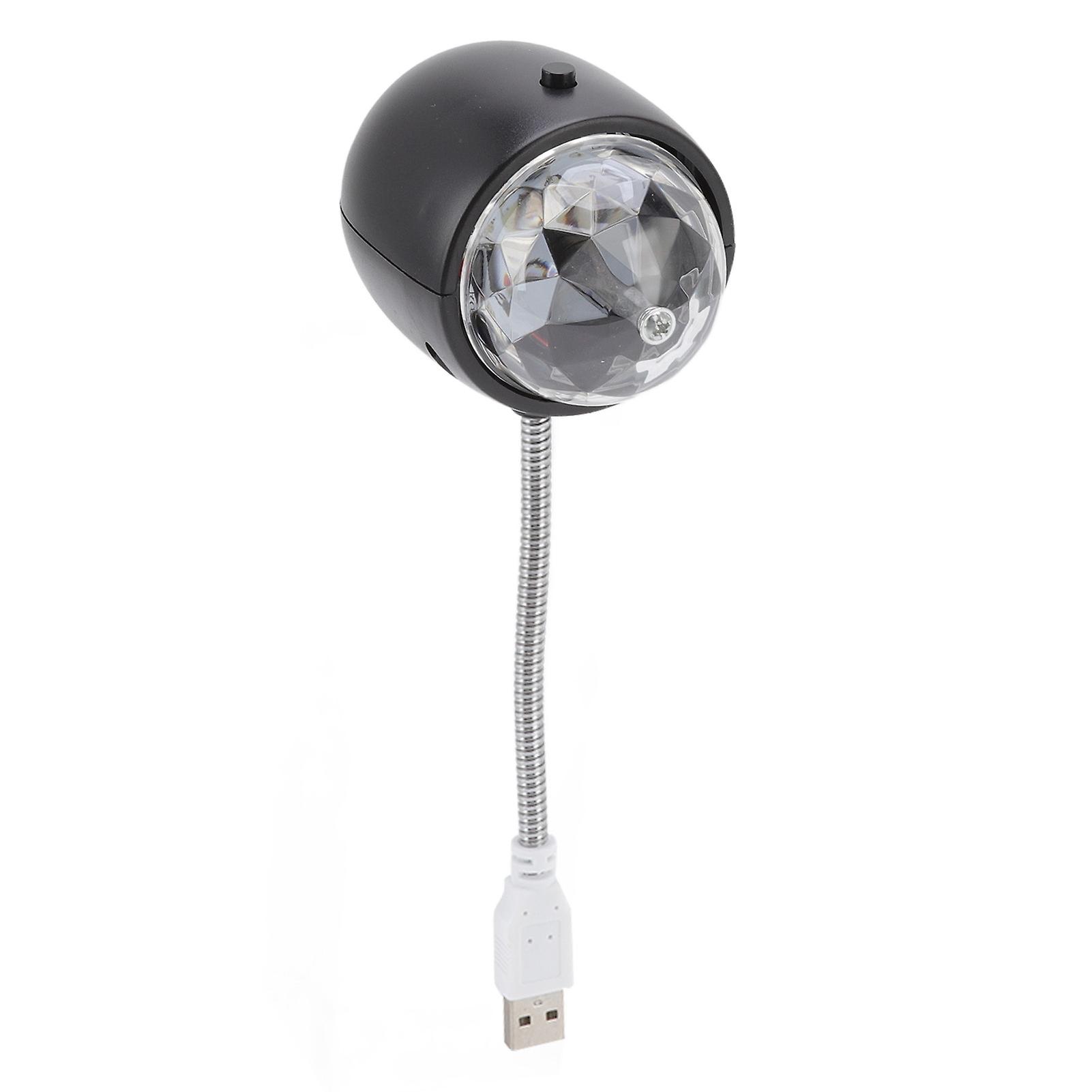 USB Projector Light Auto Rotating 2 Modes Reading Lamp Car Roof Star Night Light for Bedroom Party Bar
