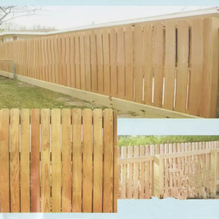 manufacture supply Japanese cedar fence board nature wooden fence garden fence board