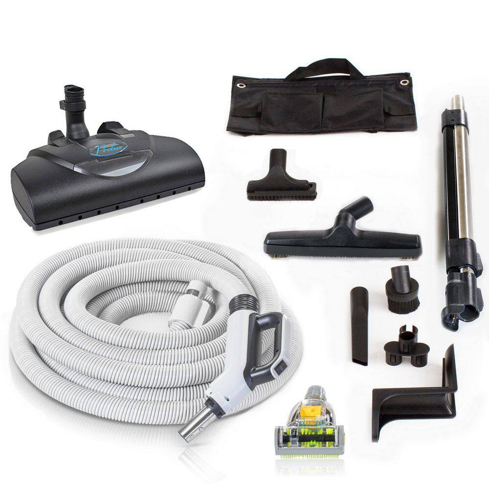 Prolux Central Vacuum Unit with Premium Electric Hose Kit and 25 Year Warranty CV12000