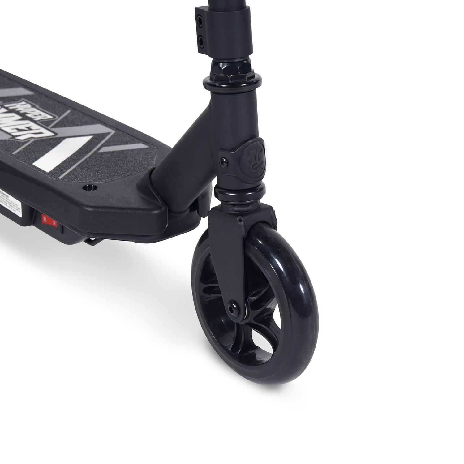 Hyper Toys 12 Volt Jammer Kids Electric Scooter Ride On 10 MPH Max Speed for Ages 8+  Crowdfused