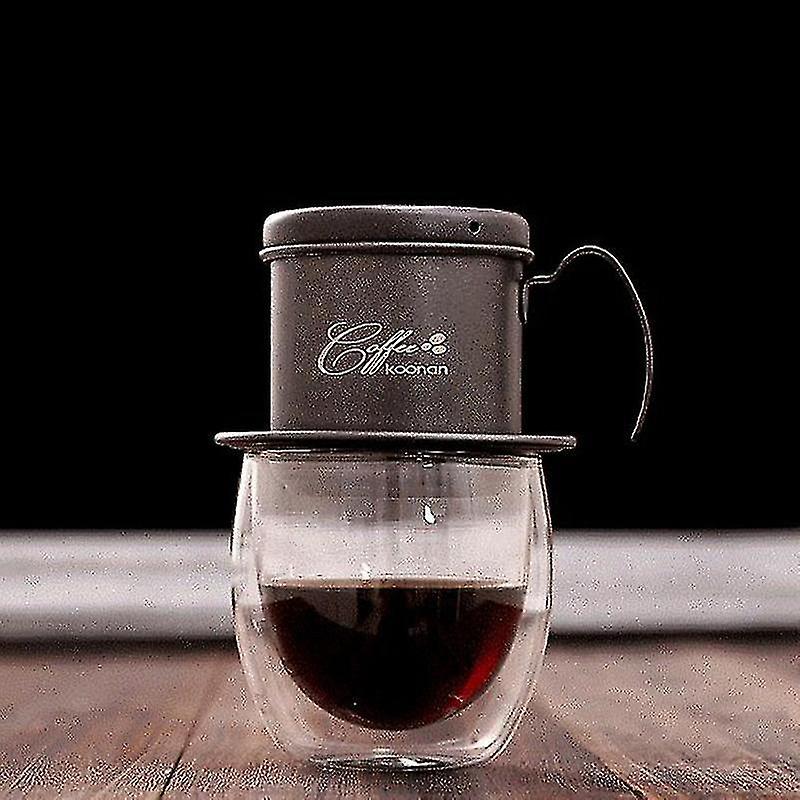 Vietnamese Coffee Filter Cup Drip Maker Infuser Pot With Handle Drip Coffee Filter Cup Pour Over C