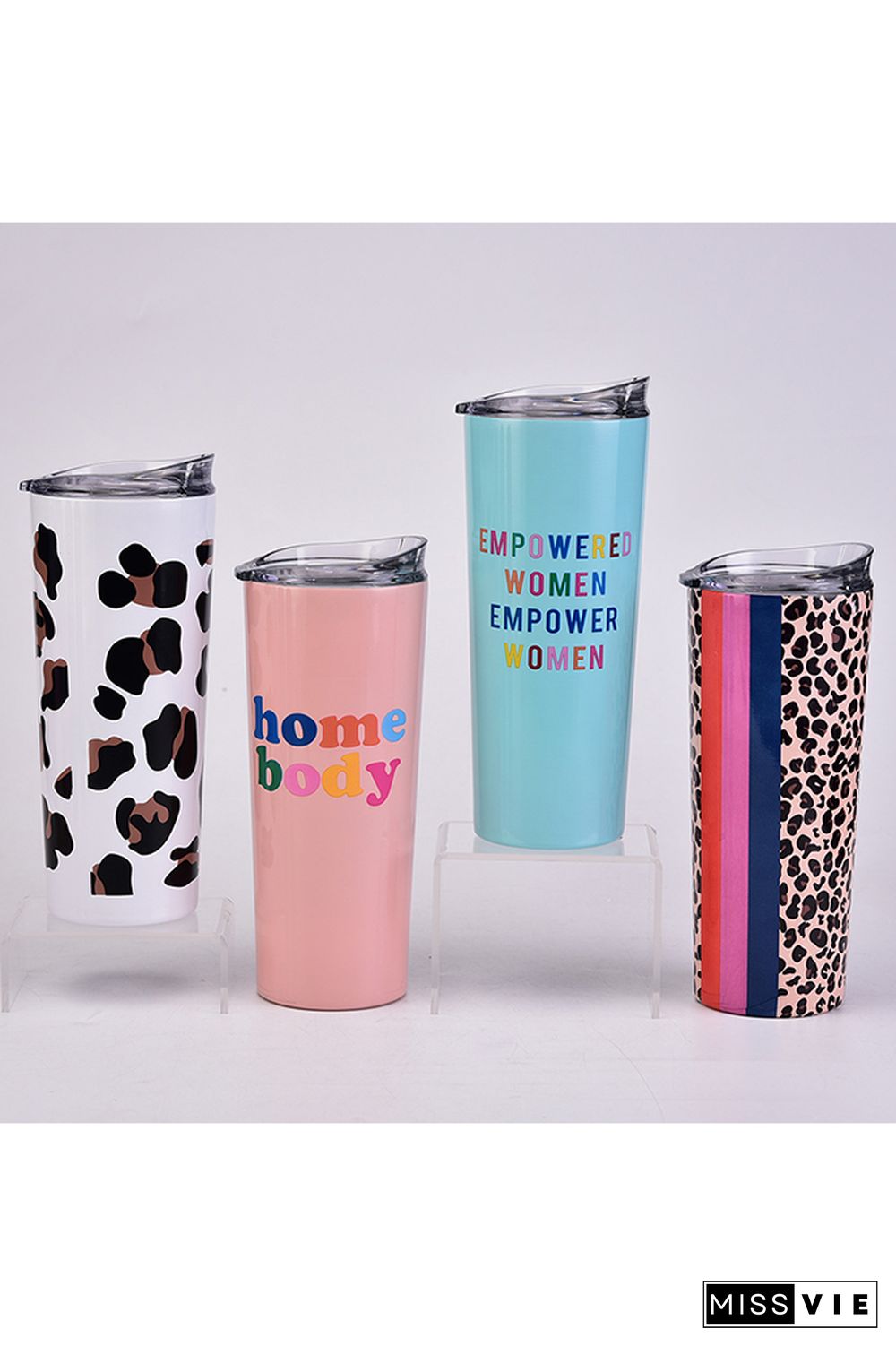 Leopard Cow Print Stainless Steel Bottles MOQ 3pcs