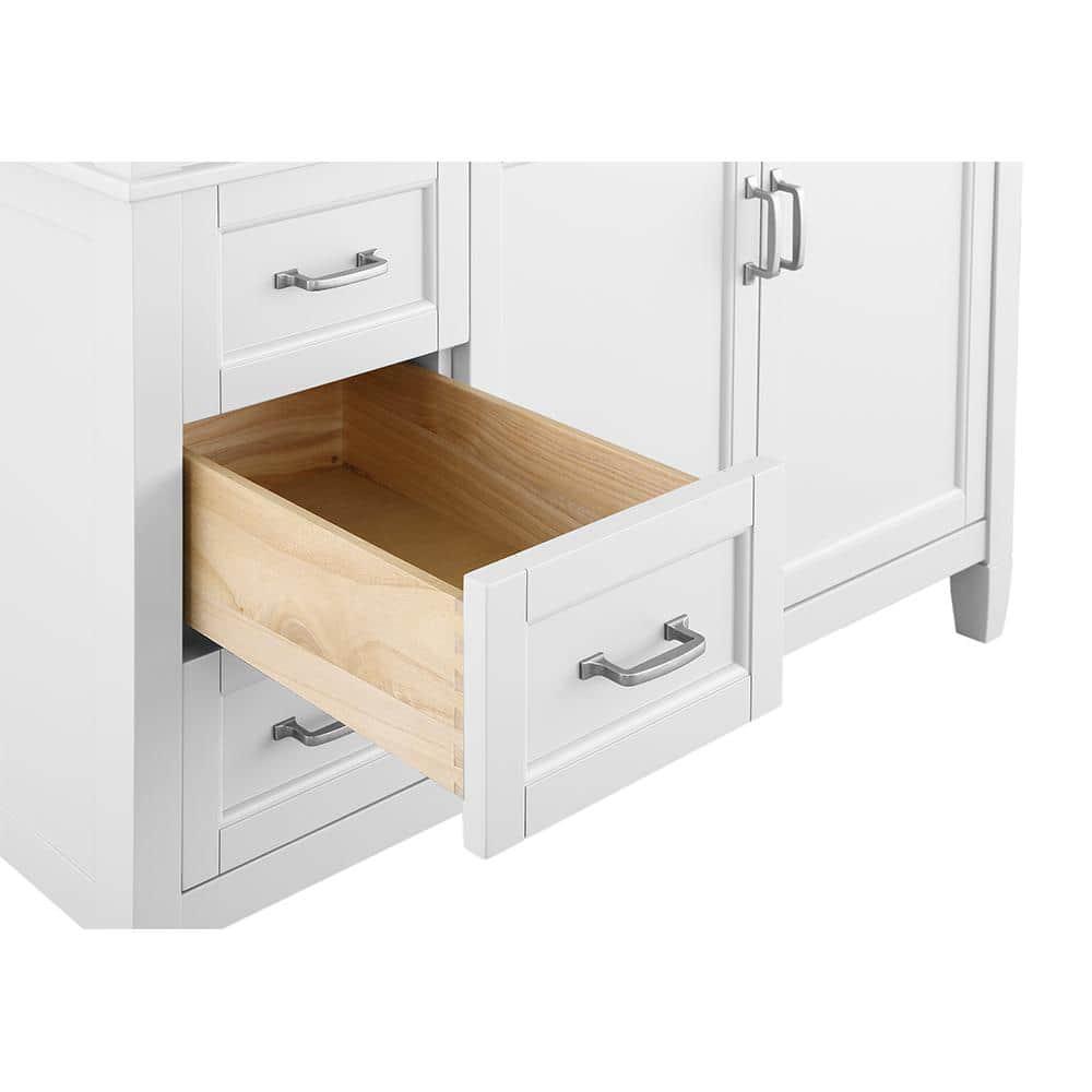 Home Decorators Collection Ashburn 48 in W x 2175 in D Vanity Cabinet in White