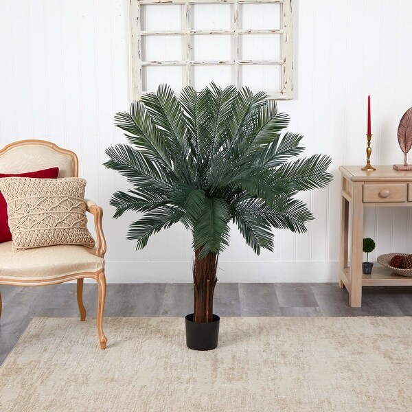 Nearly Natural 4ft. Indoor/Outdoor Faux Cycas Tree