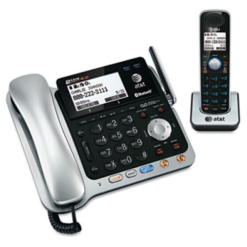 Vtech TL86109 Two-Line DECT 6.0 Phone System with Bluetooth