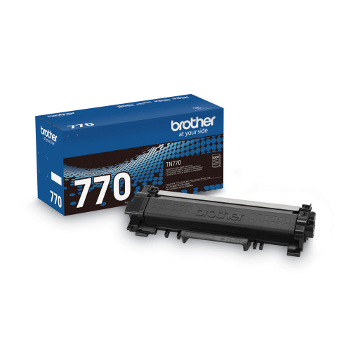 Brother TN770 Super High-Yield Toner， 4，500 Page-Yield， Black