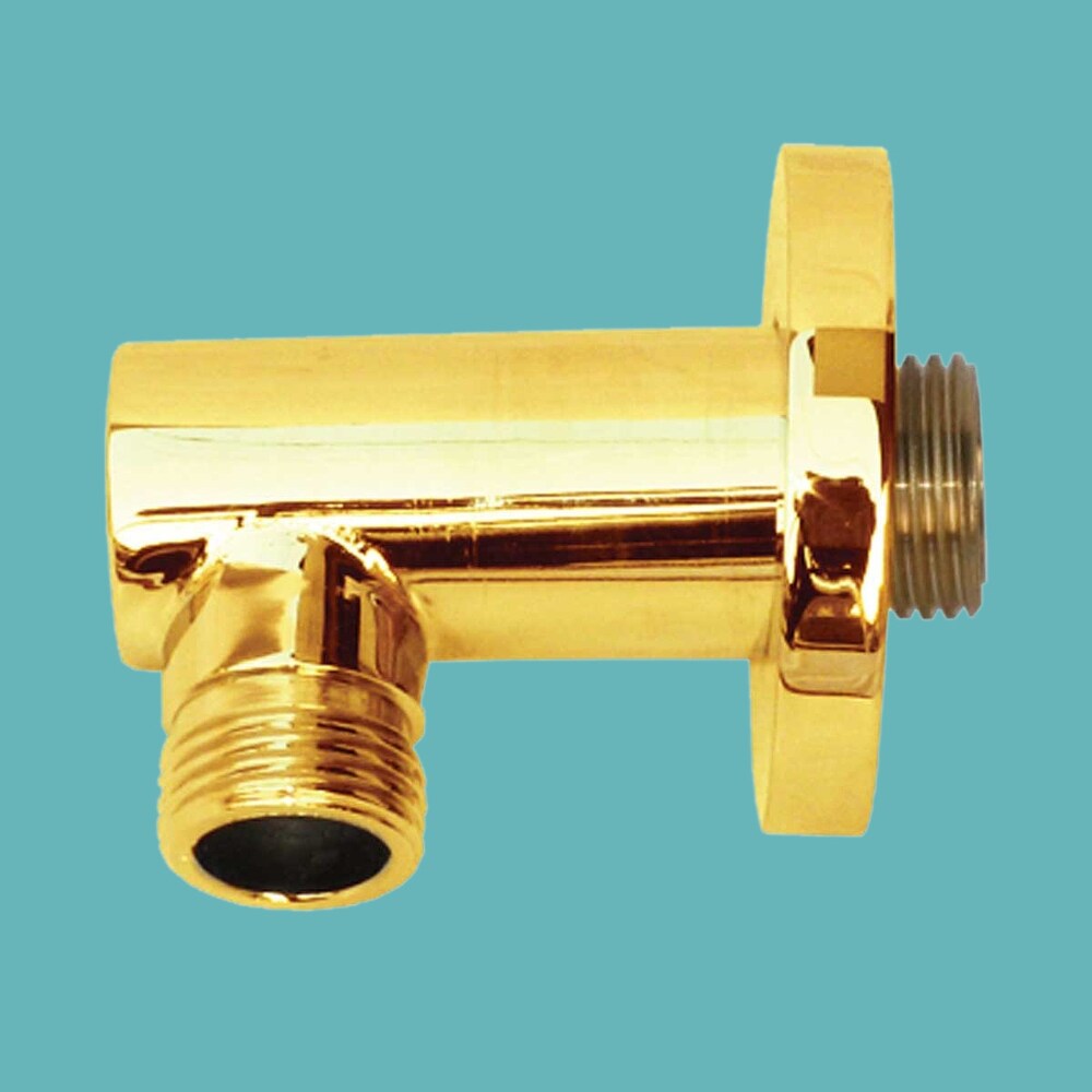 Shower Part Gold PVD Brass Shower Water Connector Part Only Renovators Supply