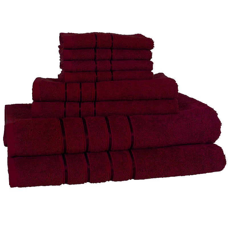 Portsmouth Home 8-piece Plush Bath Towel Set