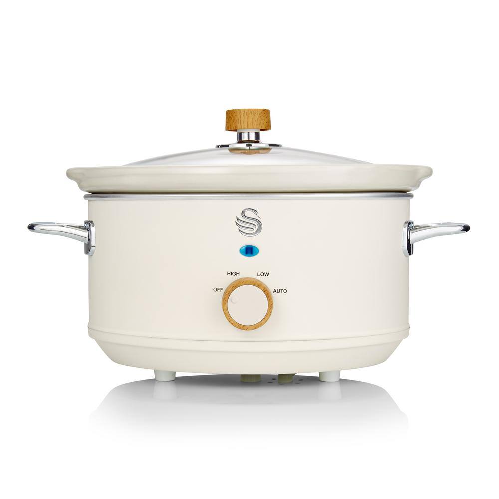 Nordic 3.7 qt. Slow Cooker - White SF17021WHTN