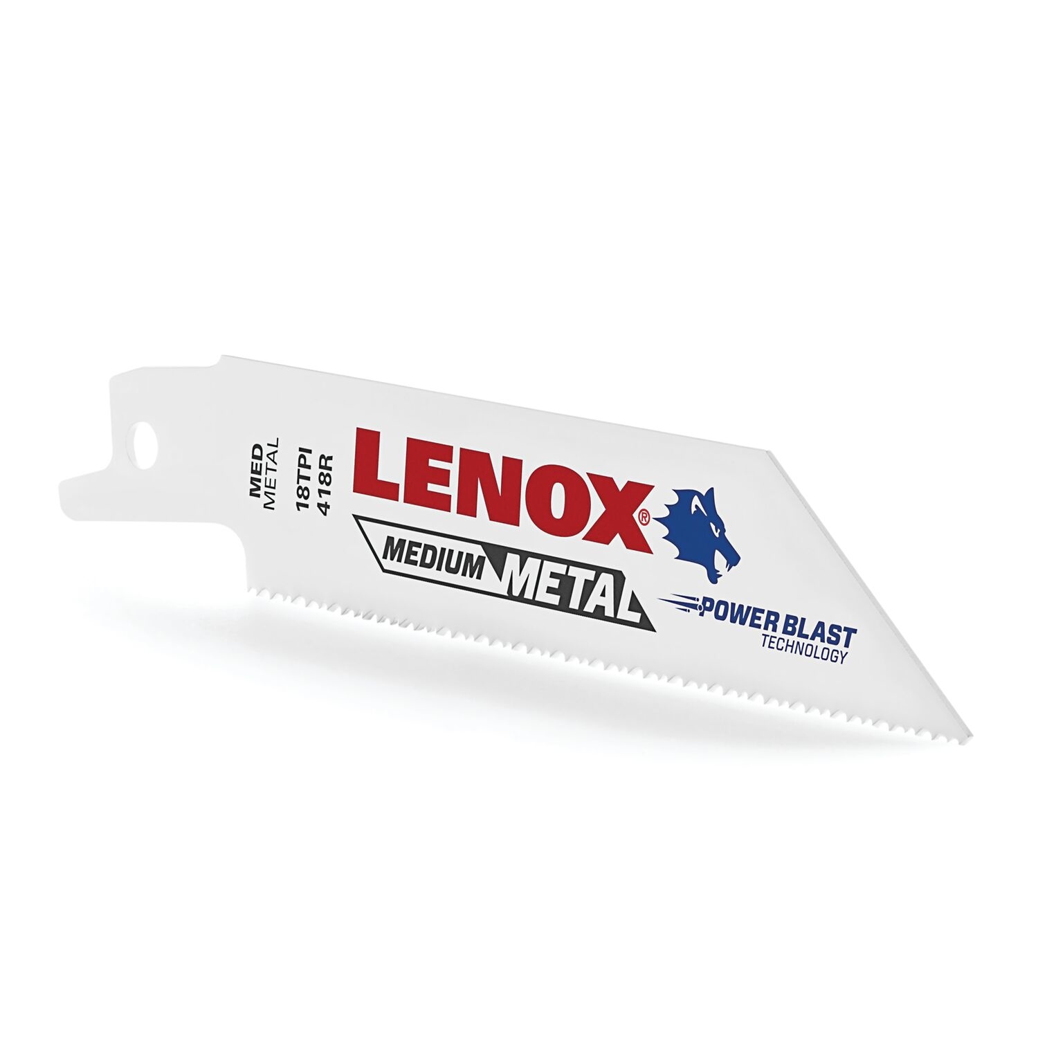 LENOX METALWOLF 4 in. Bi-Metal WAVE EDGE Reciprocating Saw Blade 18 TPI 1 blade