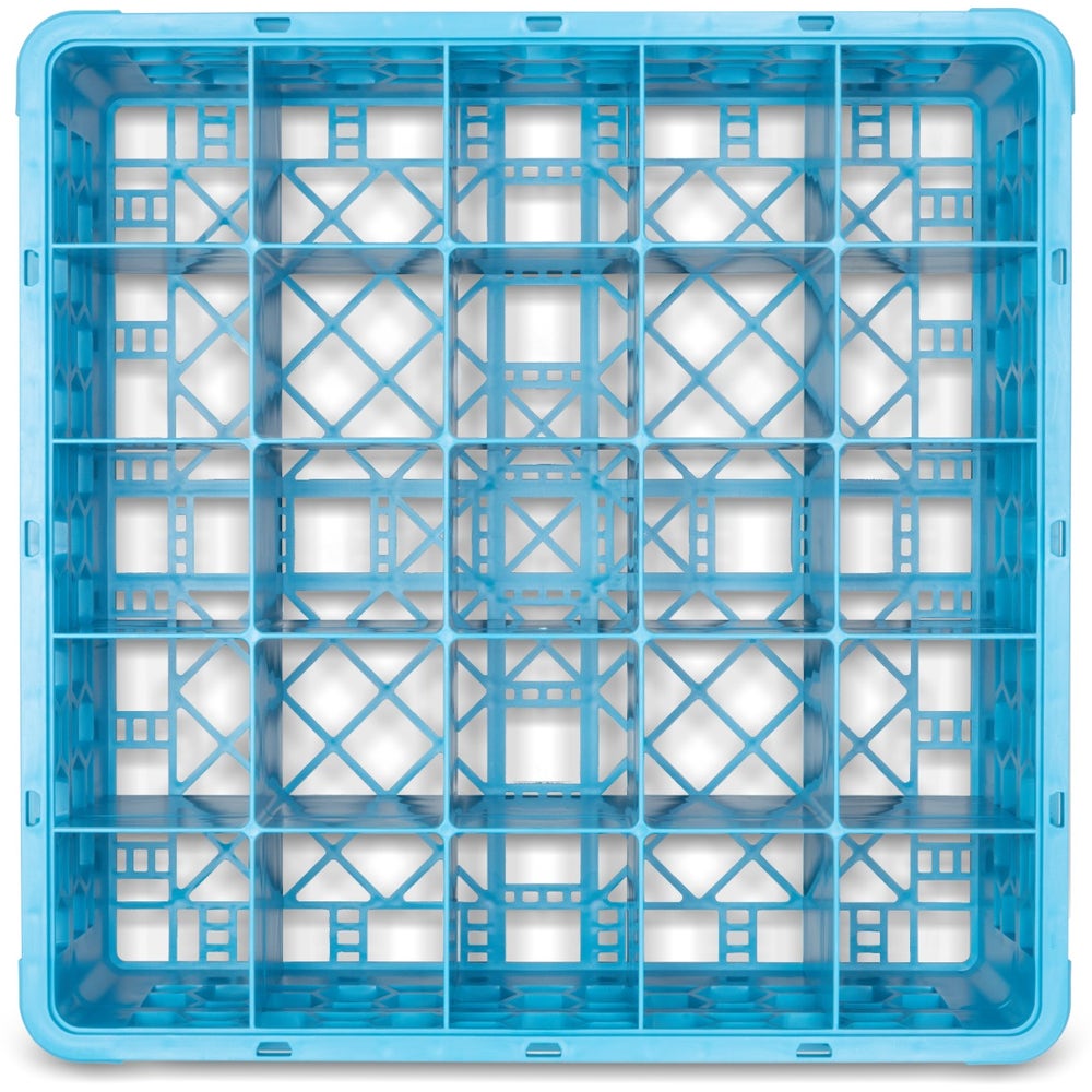 Carlisle RG25-114 Opticlean 25 Compartment Glass Rack With 1 Extender