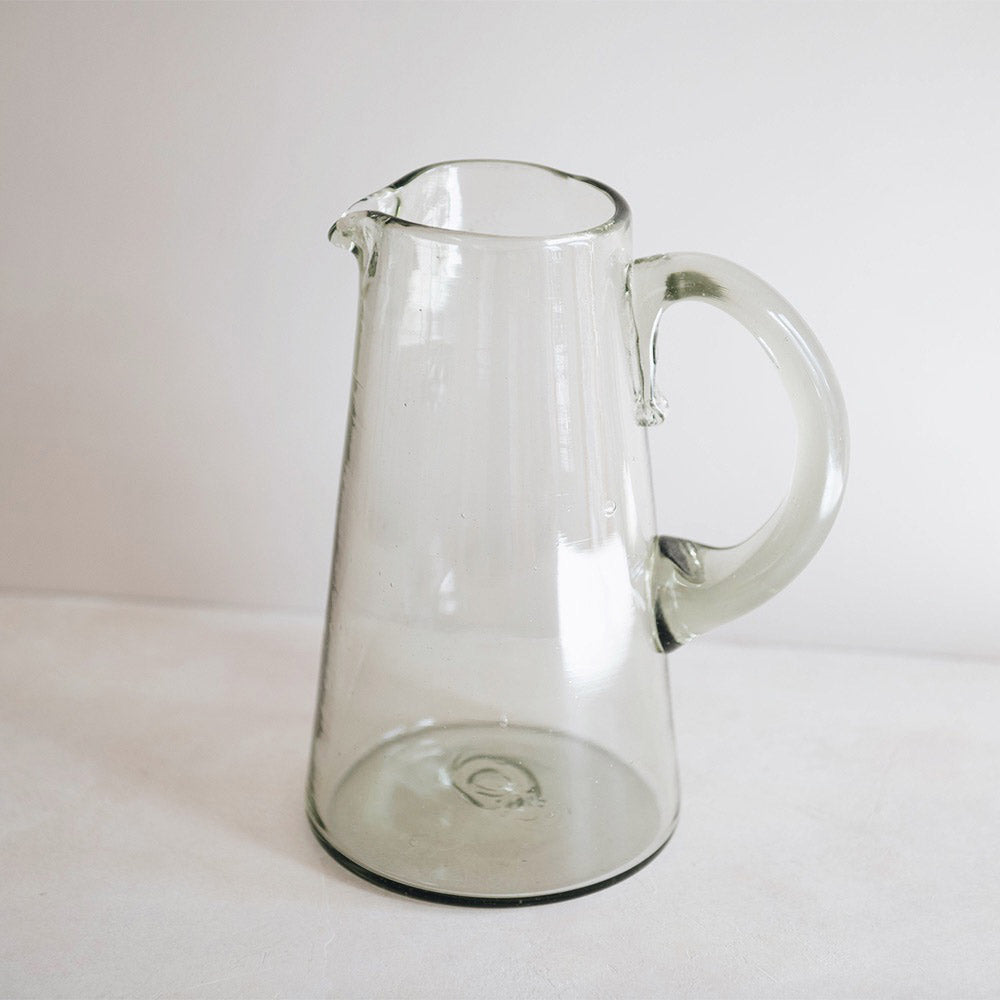 Recycled Glass Pitcher