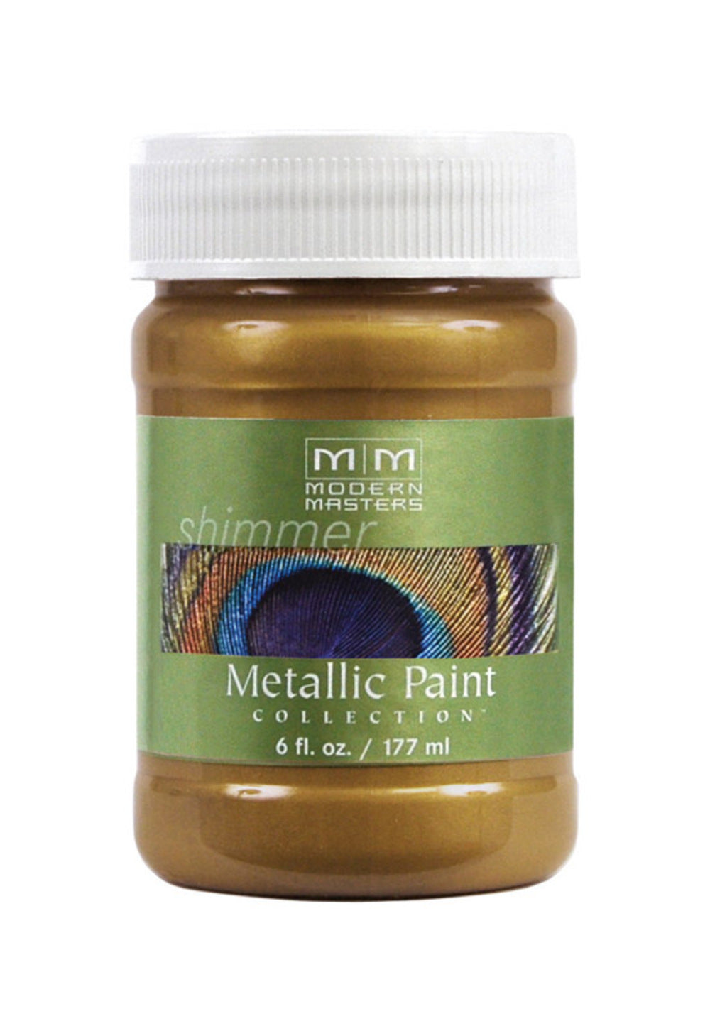 PAINT MTLC BRASS 6OZ