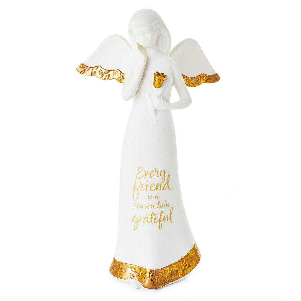 Hallmark  A Reason to Be Grateful Friendship Angel Figurine, 8.5