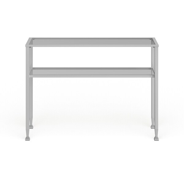 SEI Furniture Price Metal/ Glass Console Table