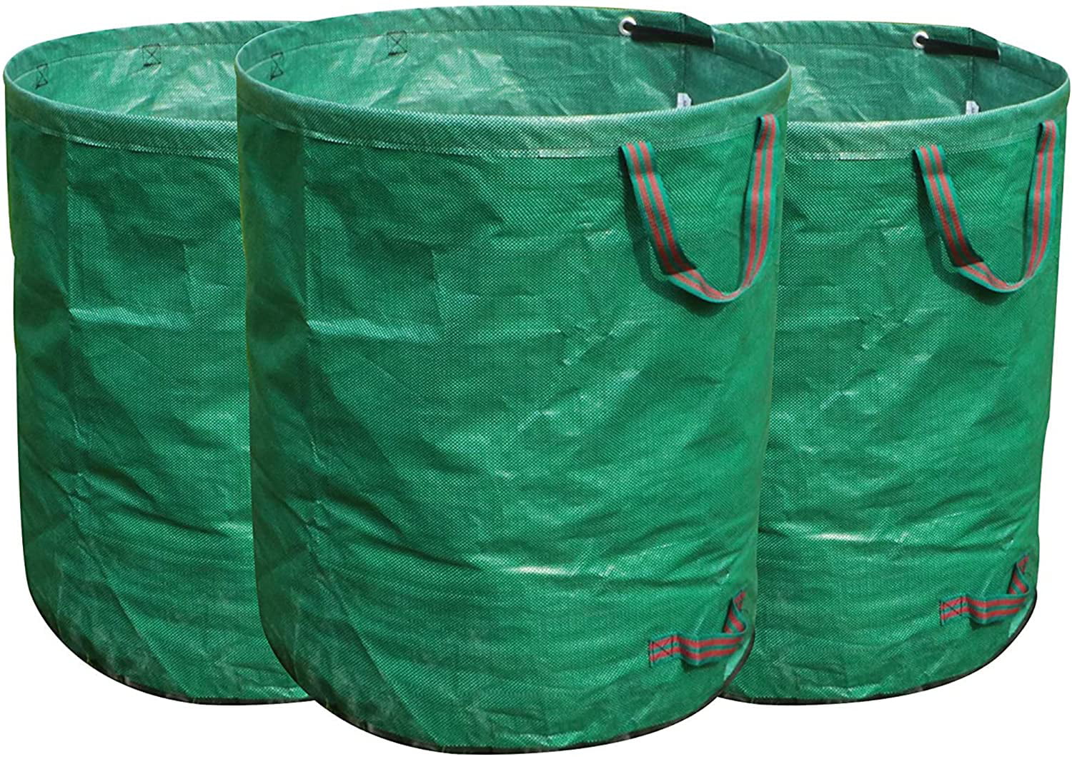 Gartol 3-Pack 72 Gallons Garden Waste Bags,Yard Waste Bags for Collecting Leaves Grass Clippings