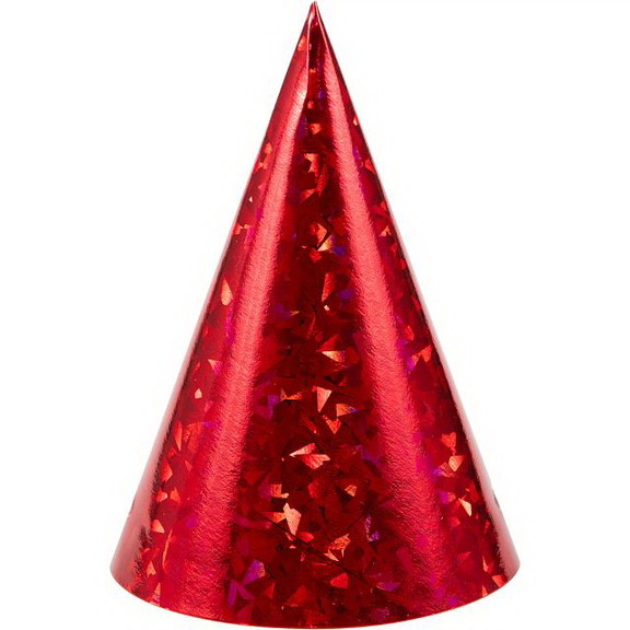 Creative Converting 200221 Prismatic Party Hats