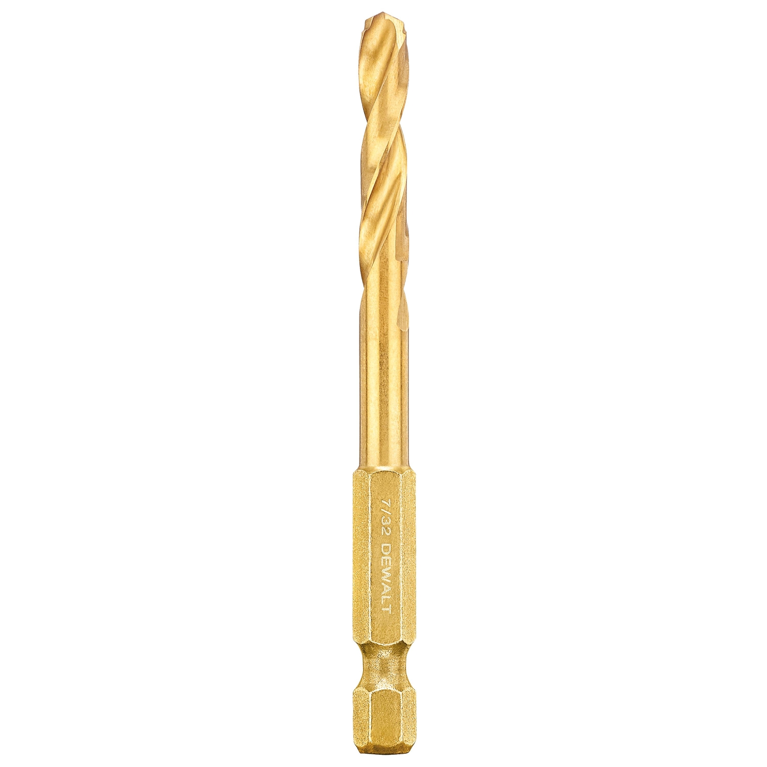 DW Impact Ready 7/32 in. X 3-7/64 in. L High Speed Steel Drill Bit 1 pc